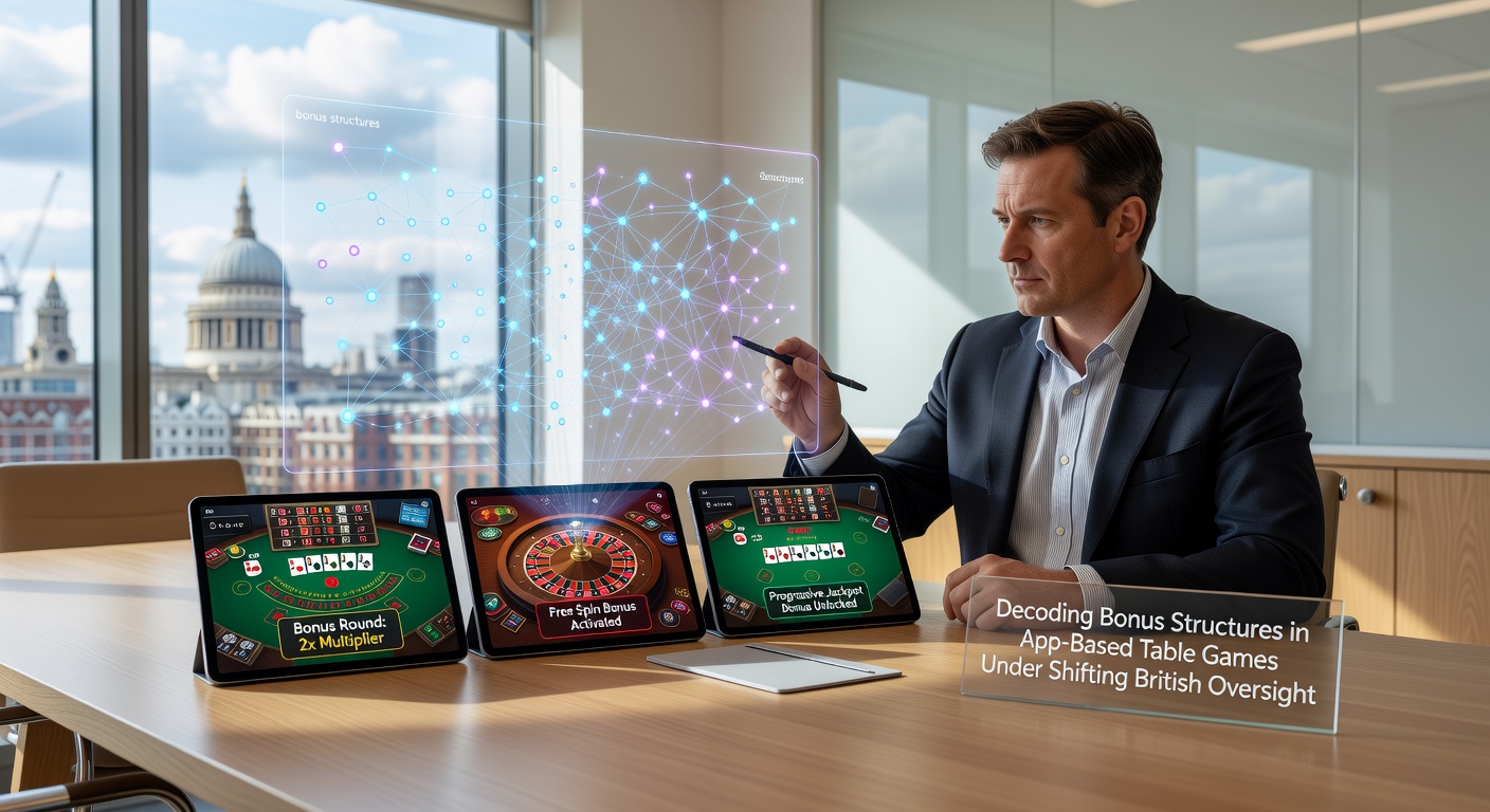 Mobile app interface showing blackjack table with bonus notification overlay on smartphone screen