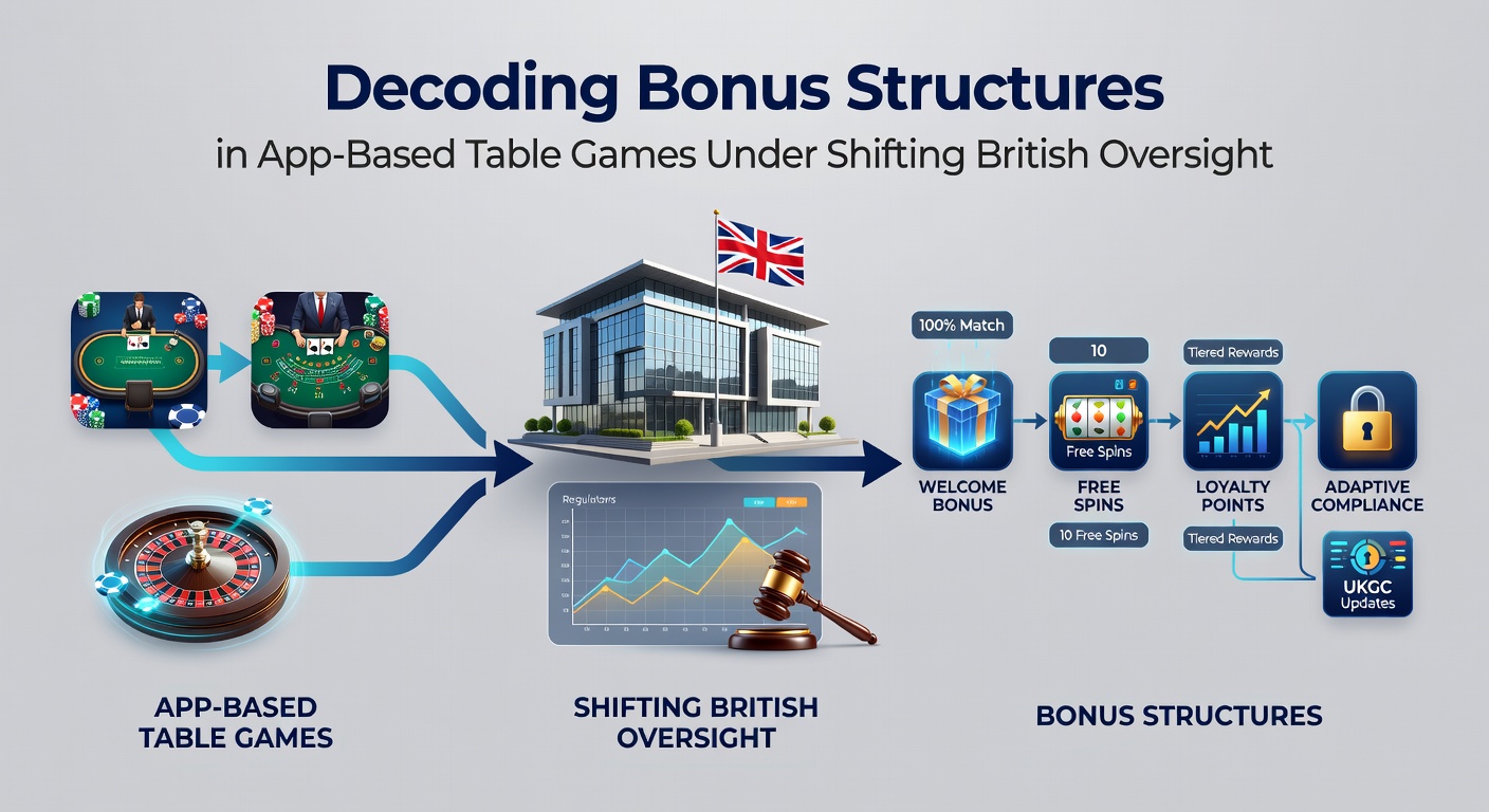 Close-up of roulette wheel on tablet device wth bonus terms displayed in app menu