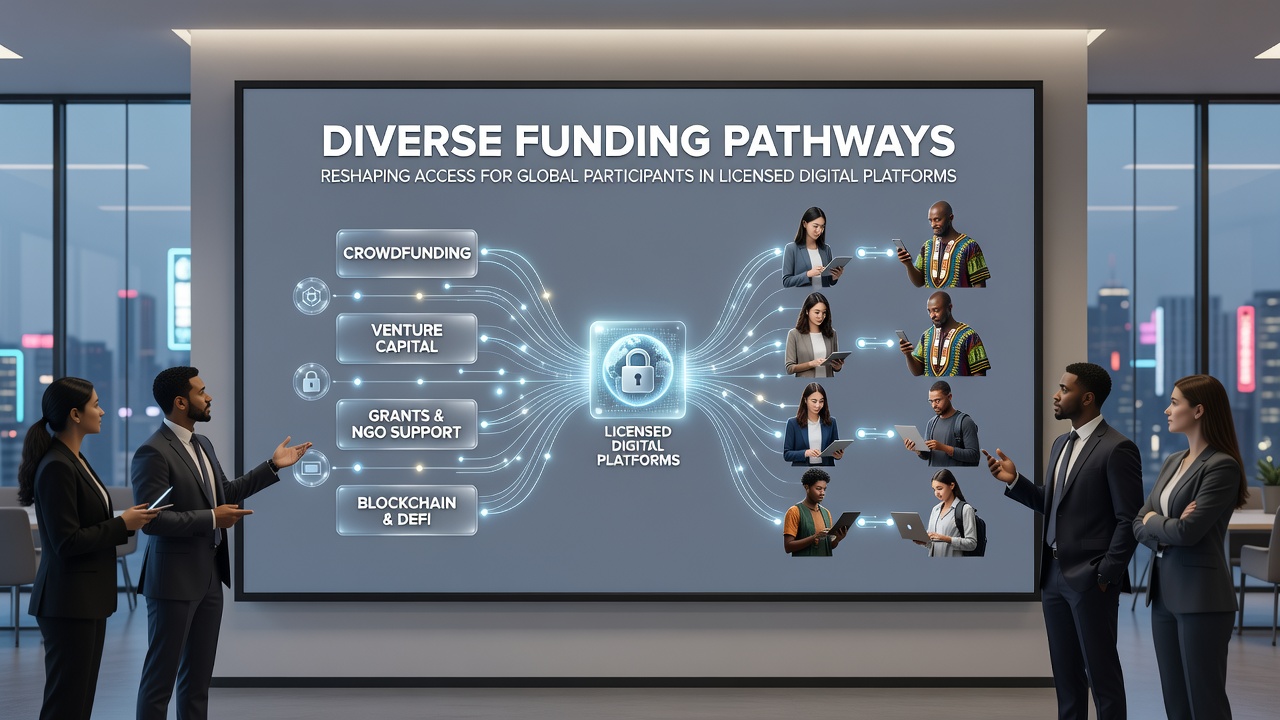 Secure transaction processing across multiple funding channels on licensed platforms