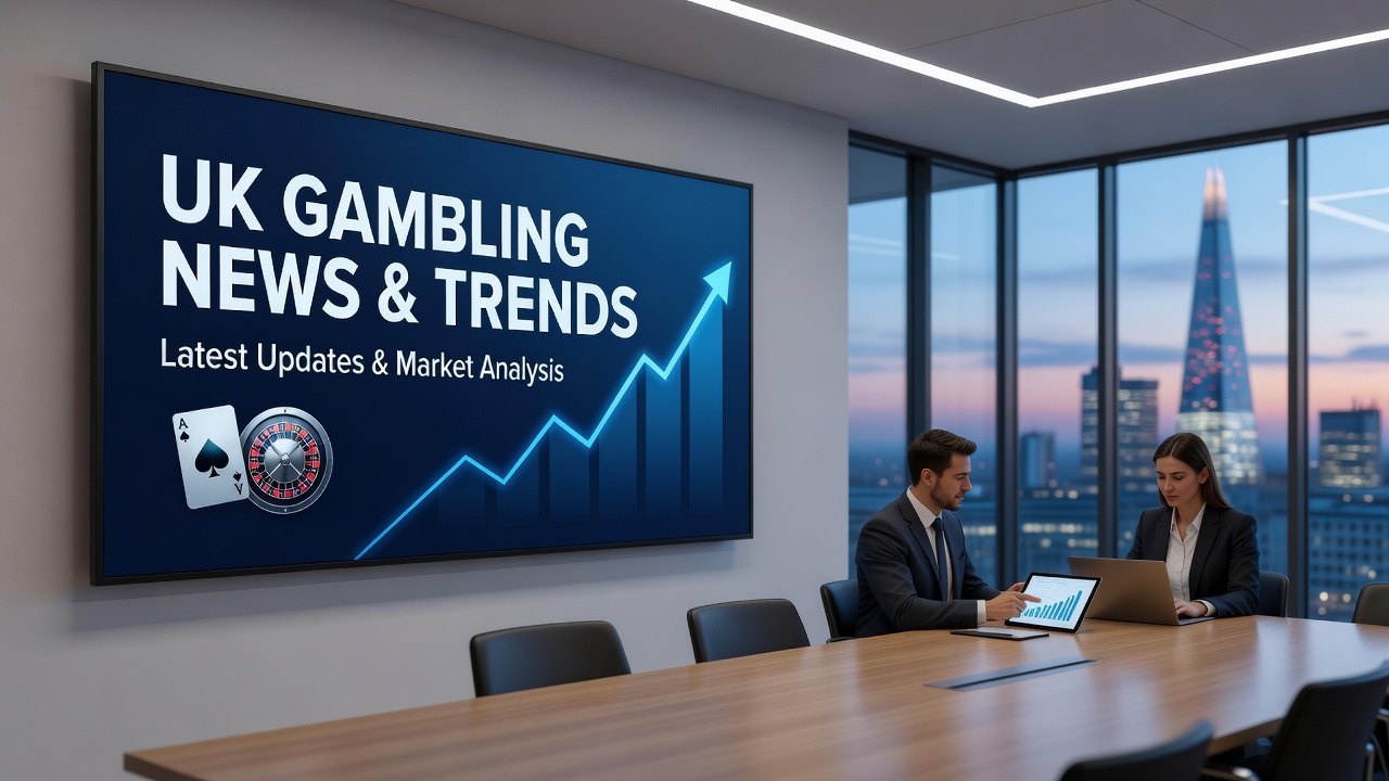Graph showing upward trend in UK gambling gross gambling yield for late 2025, highlighting remote sector growth