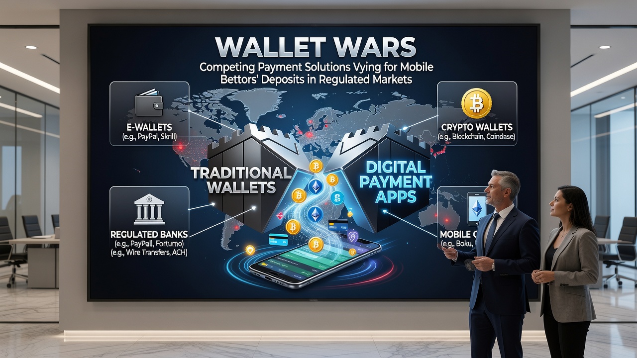 Infographic comparing transaction speeds and fees across popular mobile payment solutions used in regulated betting markets